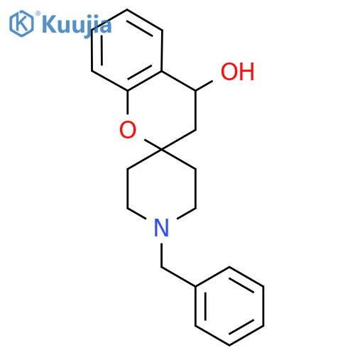 1'-benzyl-3,4-dihydrospiro1-benzopyran-2,4'-piperidine-4-ol structure