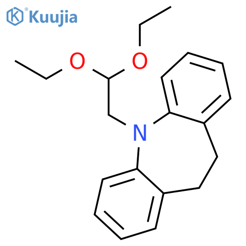 5H-Dibenz[b,f]azepine, 5-(2,2-diethoxyethyl)-10,11-dihydro- structure
