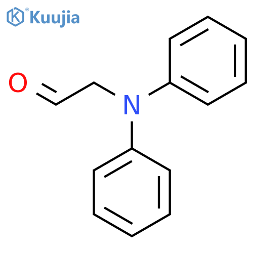ACETALDEHYDE, (DIPHENYLAMINO)- structure