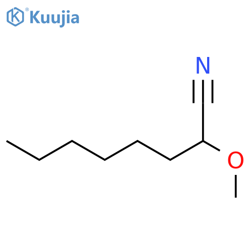 2-Methoxyoctanenitrile structure