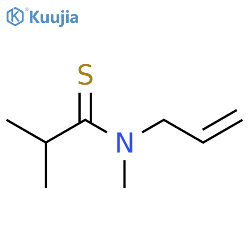 Propanethioamide,N,2-dimethyl-N-2-propen-1-yl- structure