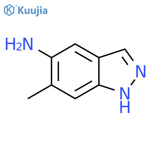 6-Methyl-1H-indazol-5-amine structure