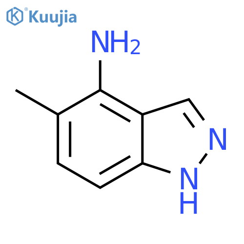 5-methyl-1H-indazol-4-amine structure