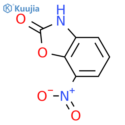 2(3H)-Benzoxazolone, 7-nitro- structure