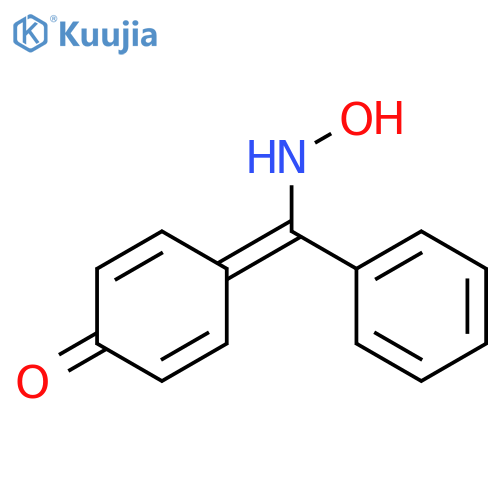 4-[(hydroxyamino)-phenylmethylidene]cyclohexa-2,5-dien-1-one structure