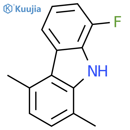 8-fluoro-1,4-dimethyl-9H-Carbazole structure