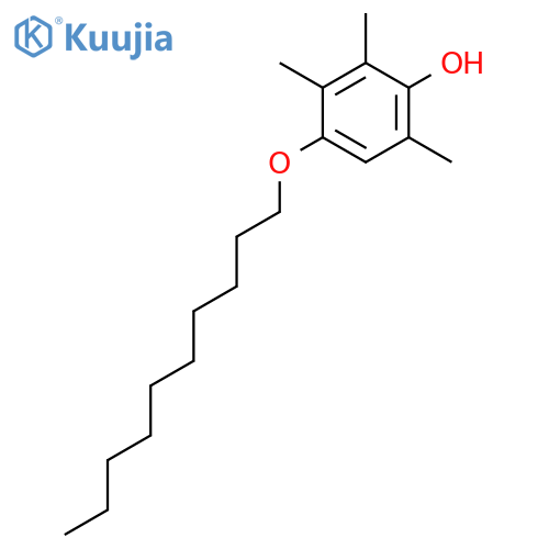 PHENOL, 4-(DECYLOXY)-2,3,6-TRIMETHYL- structure