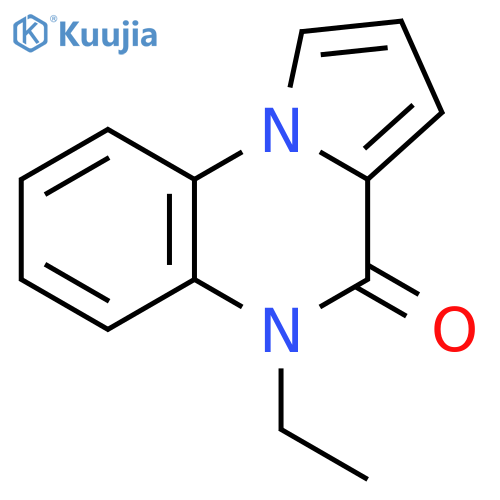 Pyrrolo[1,2-a]quinoxalin-4(5H)-one,5-ethyl- structure