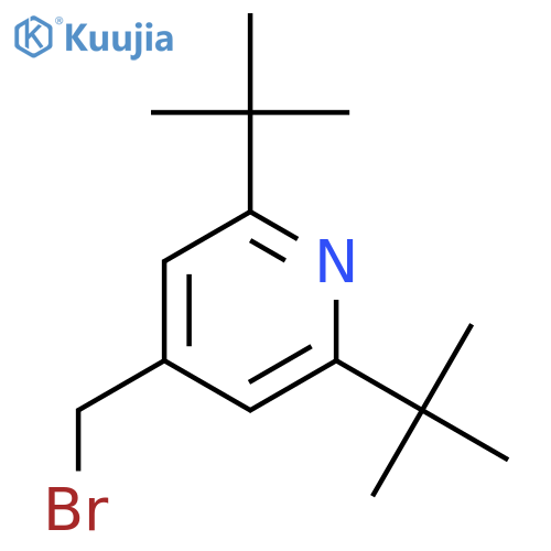 4-(Bromomethyl)-2,6-di-tert-butylpyridine structure