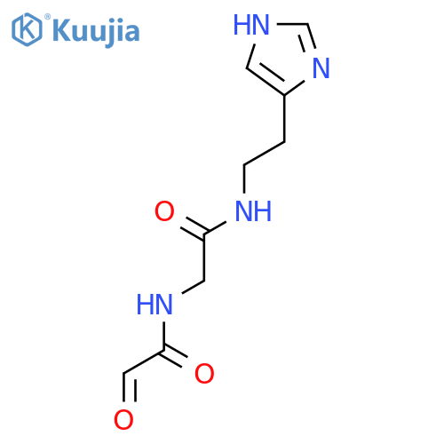 Acetamide, N-[2-[[2-(1H-imidazol-4-yl)ethyl]amino]-2-oxoethyl]-2-oxo- structure
