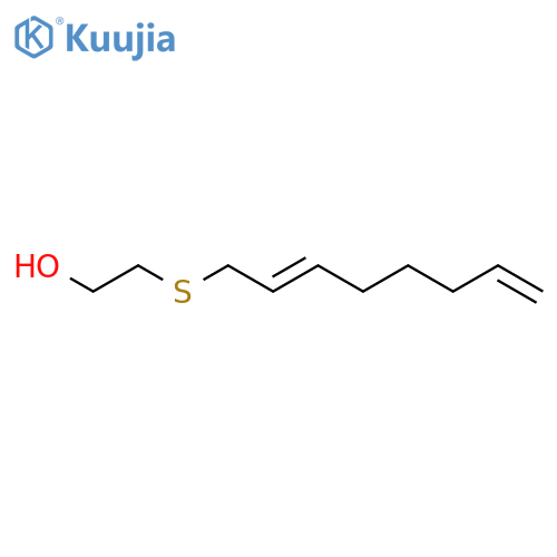 ETHANOL, 2-(2,7-OCTADIENYLTHIO)- structure