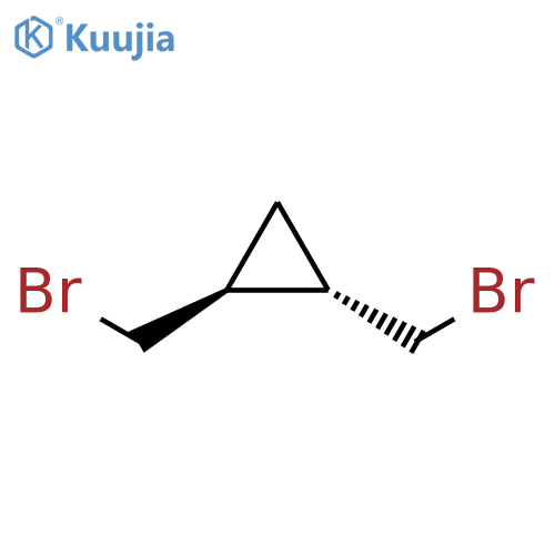 CYCLOPROPANE, 1,2-BIS(BROMOMETHYL)-, (1S,2S)- structure