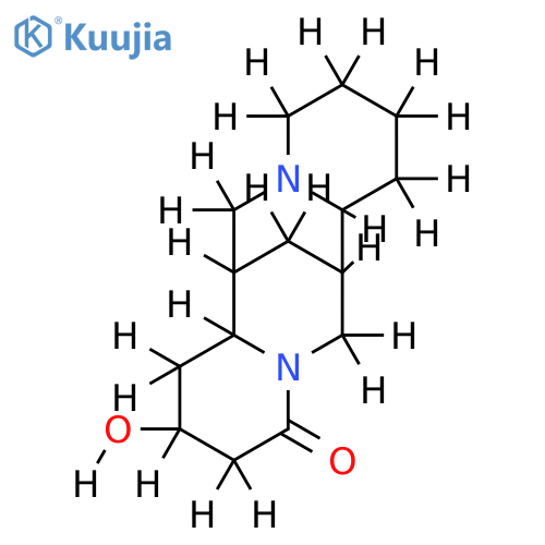 2-hydroxy-dodecahydro-7,14-methano-dipyrido[1,2-a;1',2'-e][1,5]diazocin-4-one structure