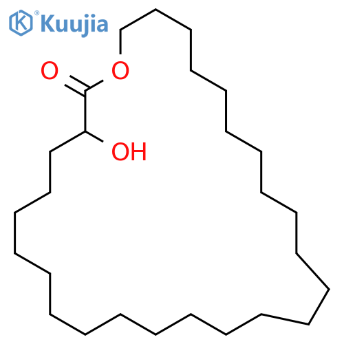 Oxacycloheptacosan-2-one, 3-hydroxy- structure