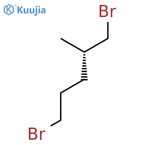 Pentane, 1,5-dibromo-2-methyl-, (2S)- structure