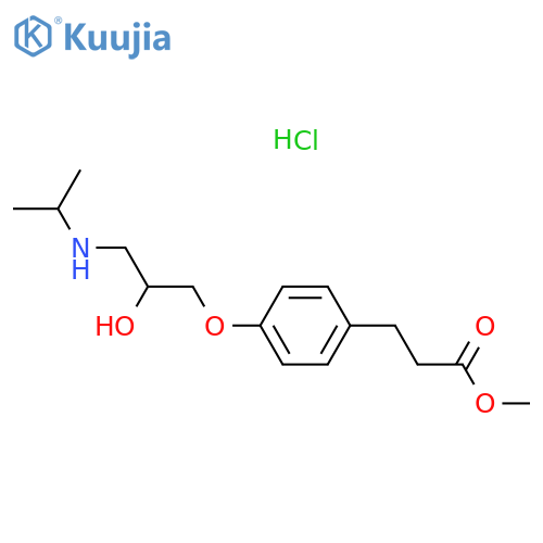Esmolol hydrochloride structure
