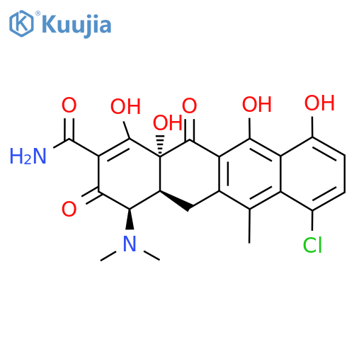 4-Epianhydrochlortetracycline structure