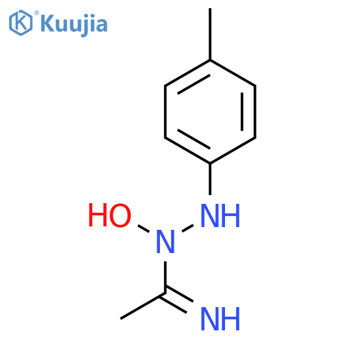 ETHANIMIDIC ACID, N-HYDROXY-, 2-(4-METHYLPHENYL)HYDRAZIDE structure