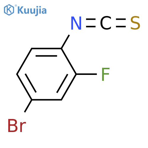 4-Bromo-2-Fluorophenylisothiocyanate structure