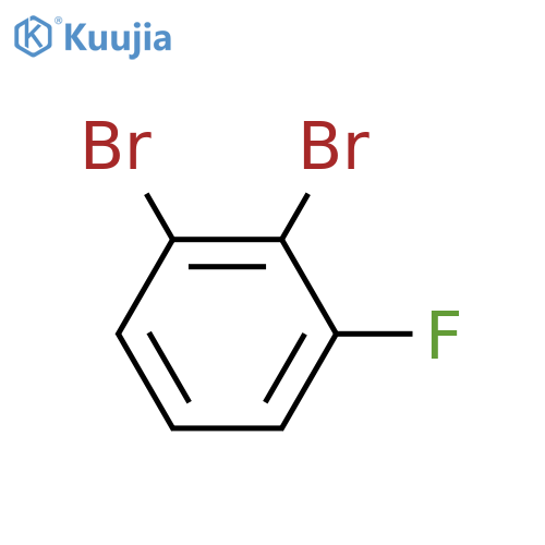 1,2-Dibromo-3-fluorobenzene structure