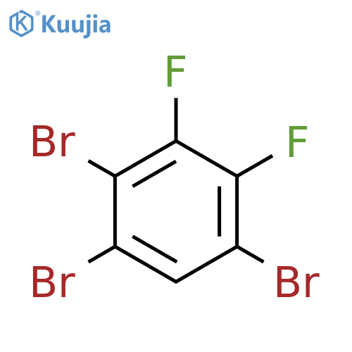 Benzene, 1,2,5-tribromo-3,4-difluoro- structure