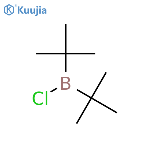 Borane, chlorobis(1,1-dimethylethyl)- structure