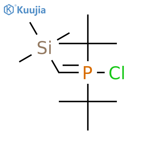 Phosphorane, chlorobis(1,1-dimethylethyl)[(trimethylsilyl)methylene]- structure