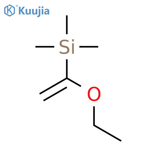 (1-Ethoxyvinyl)trimethylsilane structure