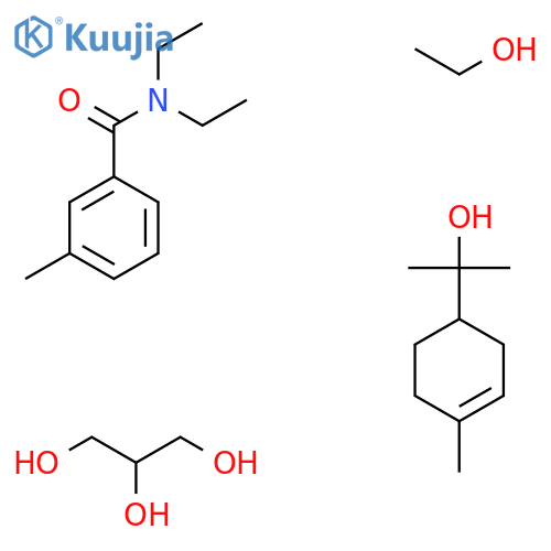 Diethyltoluamide-20 structure