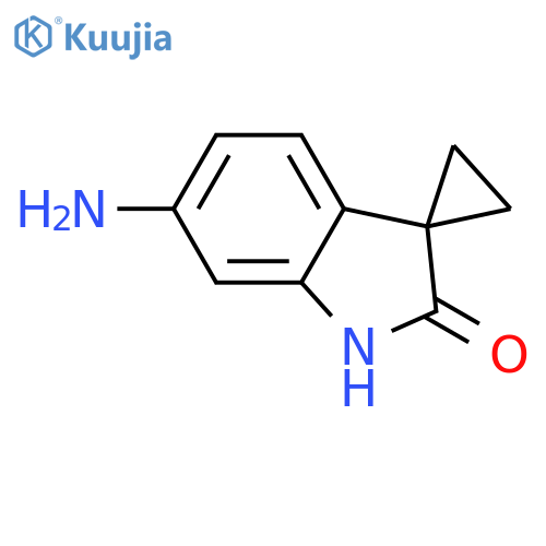 6'-amino-Spiro[cyclopropane-1,3'-[3H]indol]-2'(1'H)-one structure