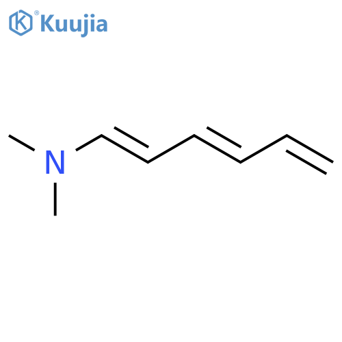 1,3,5-HEXATRIEN-1-AMINE, N,N-DIMETHYL- structure