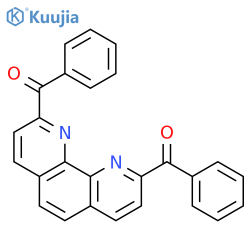 METHANONE, 1,10-PHENANTHROLINE-2,9-DIYLBIS[PHENYL- structure