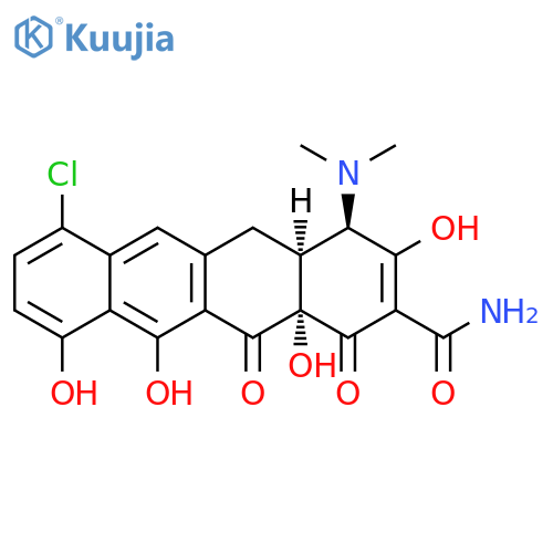 4-Epianhydrodemeclocycline structure