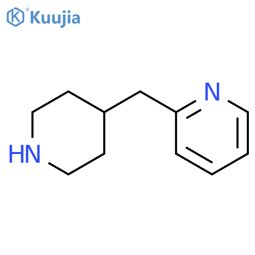 2-(Piperidin-4-ylmethyl)pyridine structure