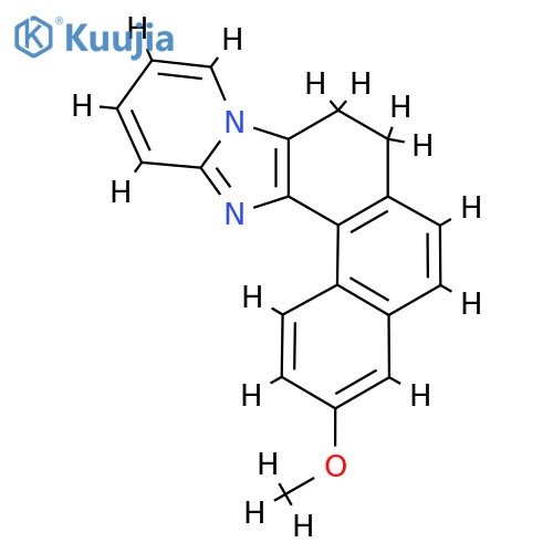 Phenanthro[4,3:4,5]imidazo[1,2-a]pyridine,  7,8-dihydro-3-methoxy- structure