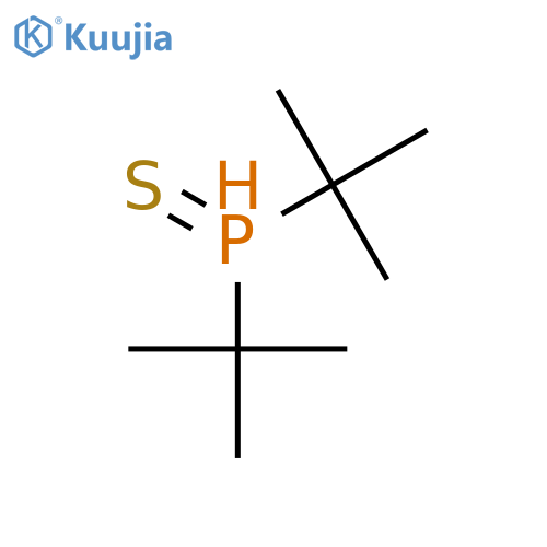 Ditert-butyl(sulfanylidene)phosphanium structure