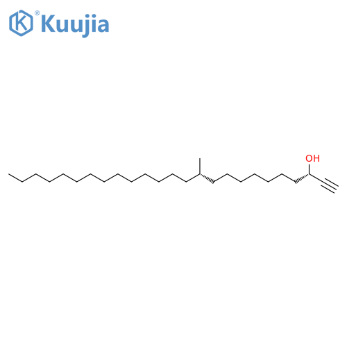 1-PENTACOSYN-3-OL, 11-METHYL-, (3S,11S)- structure