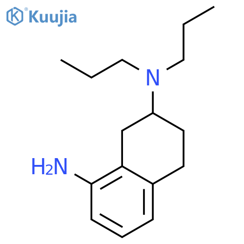 1,7-NAPHTHALENEDIAMINE, 5,6,7,8-TETRAHYDRO-N7,N7-DIPROPYL- structure