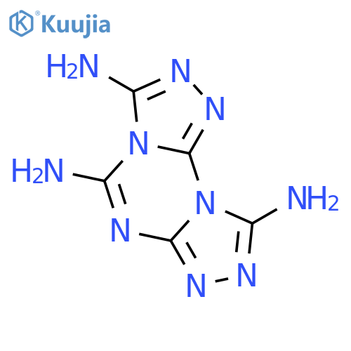 BIS[1,2,4]TRIAZOLO[4,3-A:4',3'-C][1,3,5]TRIAZINETRIAMINE structure