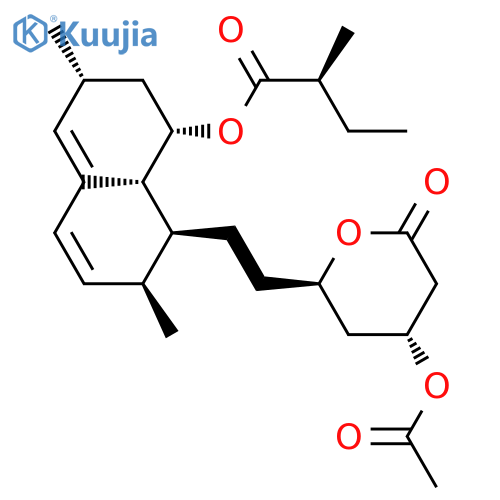 acetyllovastatin structure