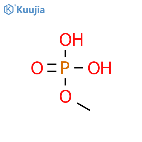 Phosphoric acid,monomethyl ester structure