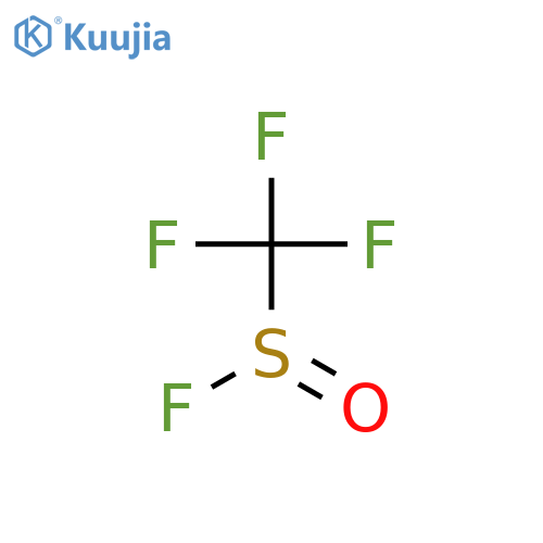 Methanesulfinyl fluoride, trifluoro- structure