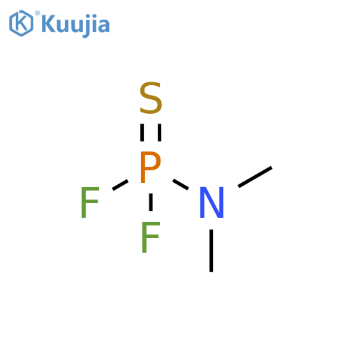 dimethylphosphoramidothioic difluoride structure