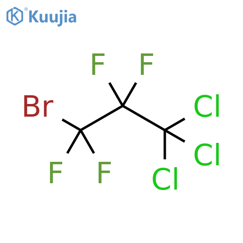 Propane, 1-bromo-3,3,3-trichloro-1,1,2,2-tetrafluoro- structure