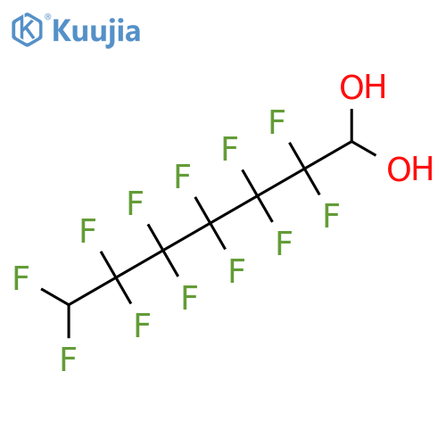 1,1-Heptanediol,2,2,3,3,4,4,5,5,6,6,7,7-dodecafluoro- structure