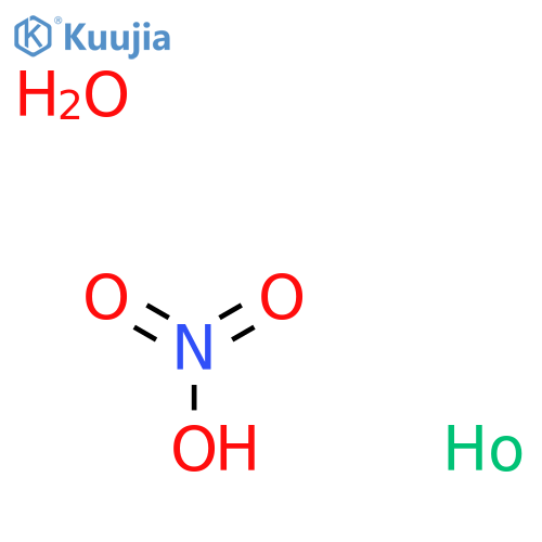 Nitric acid, holmium(3+) salt, monohydrate (9CI) structure