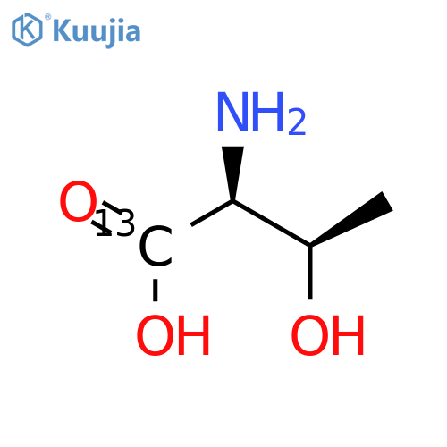 L-Threonine-13C structure