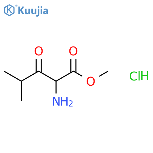 Leucine, 3-oxo-, methyl ester, hydrochloride structure