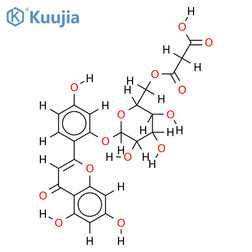 6''-O-Malonyl-Trifolin structure