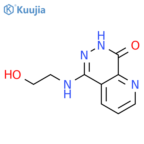 PYRIDO[2,3-D]PYRIDAZIN-8(7H)-ONE, 5-[(2-HYDROXYETHYL)AMINO]- structure